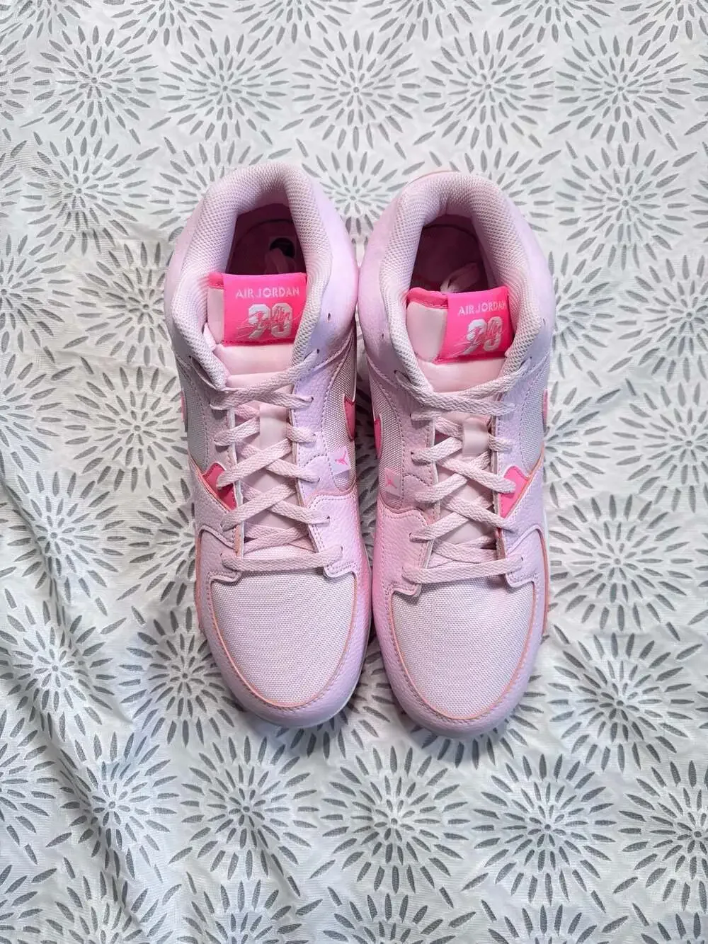Jordan Stadium 90 Low TD Football Cleats Pink HQ0210-600 Men’s 13